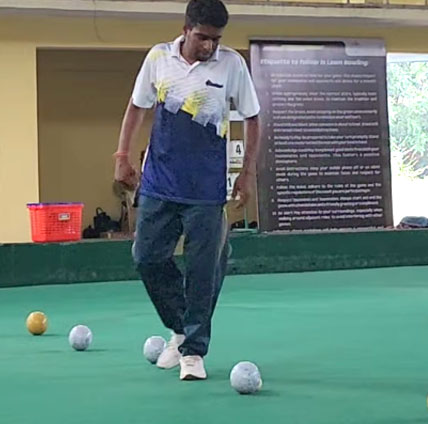 Lawn Bowl Training Lawn Bowl Training